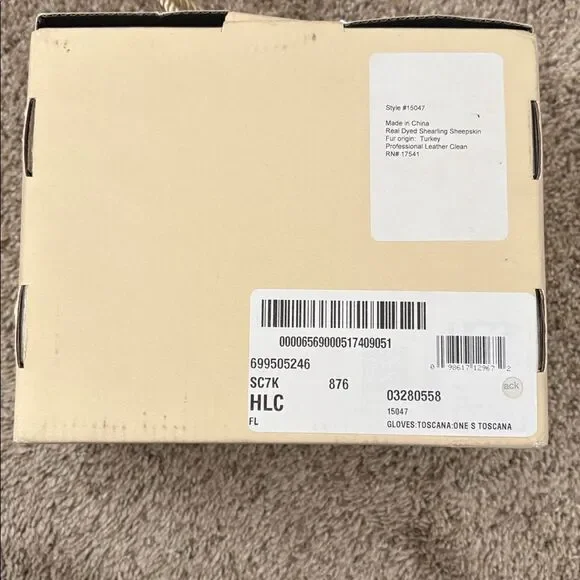 UGG Two Piece Fur Wrist Cuff Set - New in Gift Box